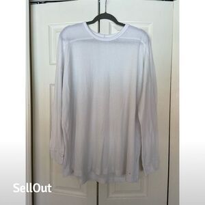 Urban Outfitters Koto Unisex Standard Long Sleeve Button-Up Shirt White M